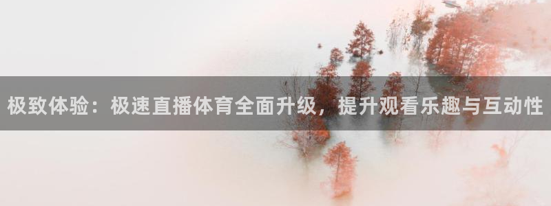 极致体验：极速直播体育全面升级，提升观看乐趣与互动性