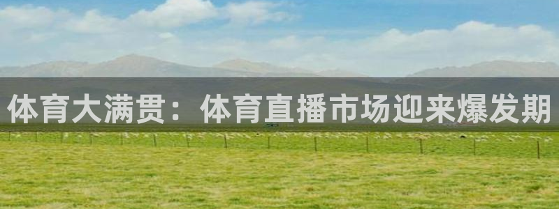 体育大满贯：体育直播市场迎来爆发期
