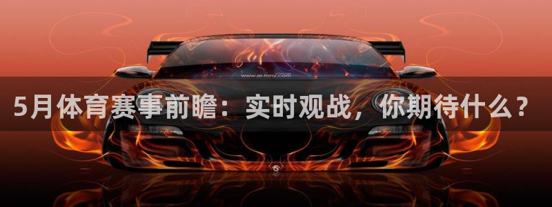 5月体育赛事前瞻：实时观战，你期待什么？