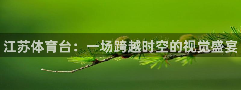 江苏体育台：一场跨越时空的视觉盛宴